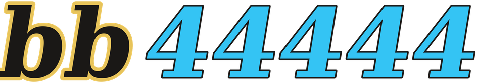 bb44444 logo